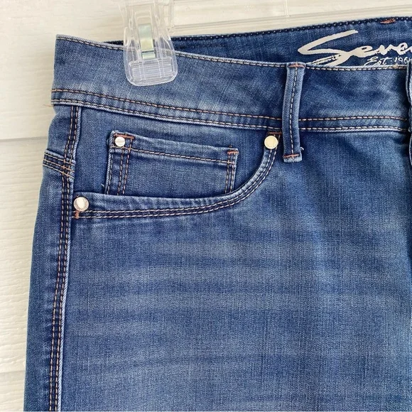 💙Seven7 Jean Leggings ~ Women’s Size 12 - Picture 8 of 12